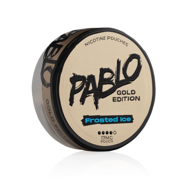 Pablo Gold Edition Frosted Ice Nicotine Pouches 17mg 4 dot